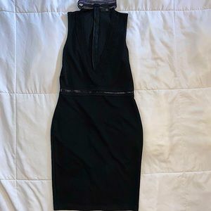 NWOT Black Dress from Tobi with Mesh Detailing